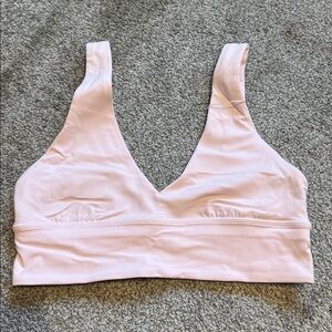 Pink Lululemon Align V-neck Sports Bra